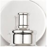 Polished Nickel 2 Light Sconce M6413