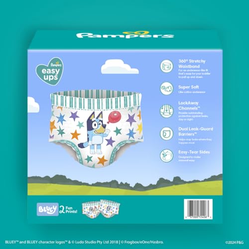 Bluey Potty Training Pants 3T-4T 124 Count D459965