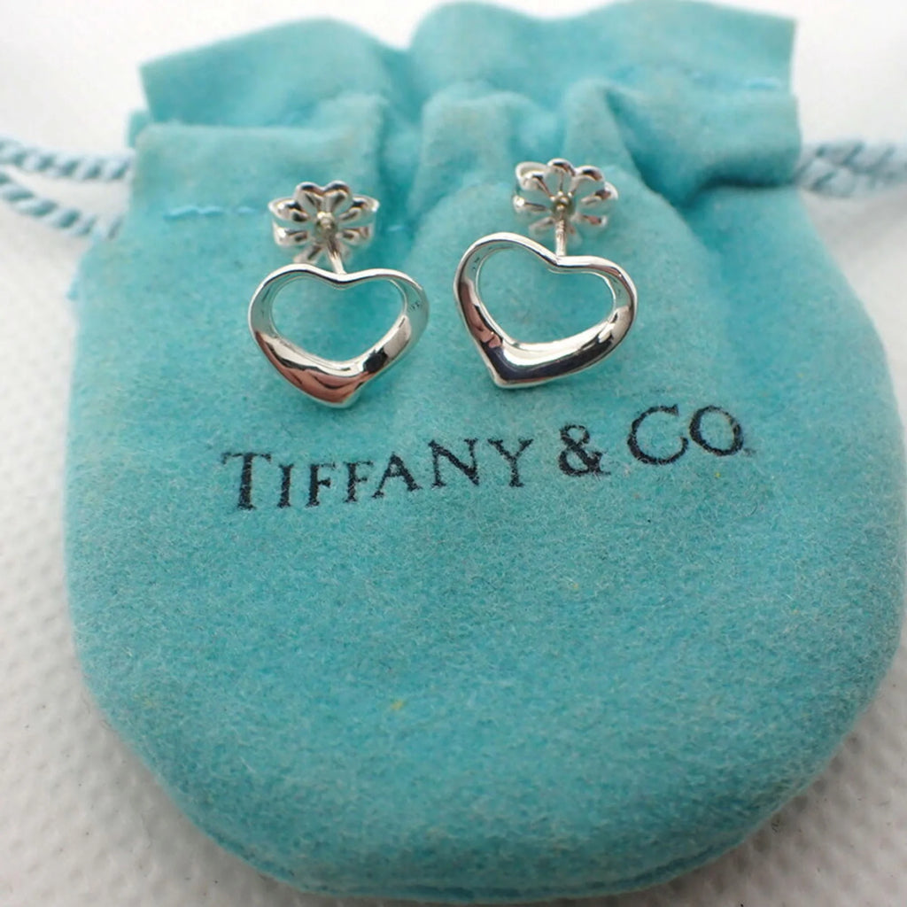 925 Open Heart Earrings A740810