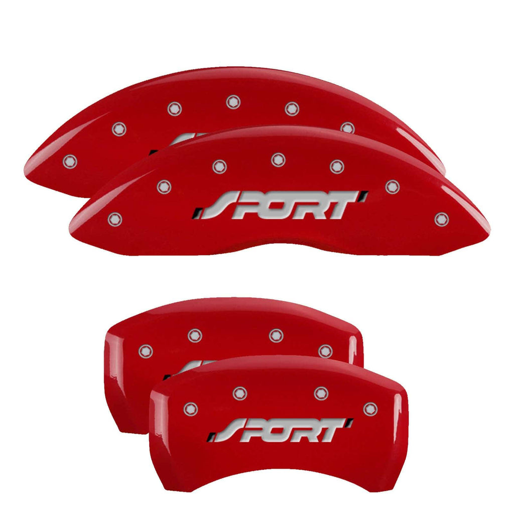 Red Sport Ford Caliper Covers B1212