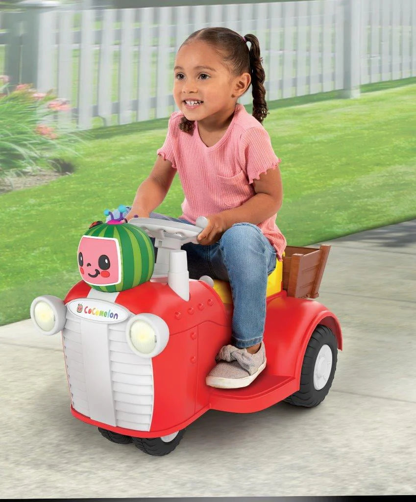 6 Volt Interactive Tractor Ride-On O168
