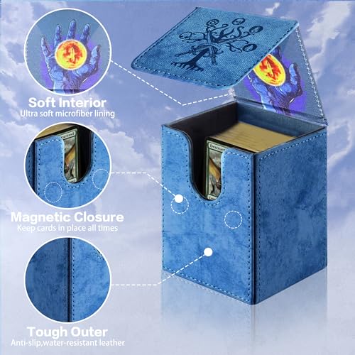 Red Trading Card Storage Box with 10 Dividers M7789