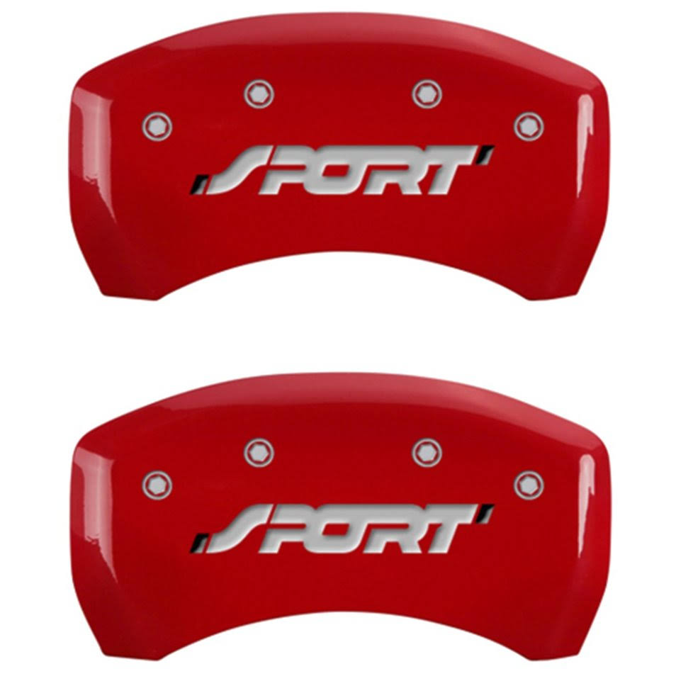 Red Sport Ford Caliper Covers B1212
