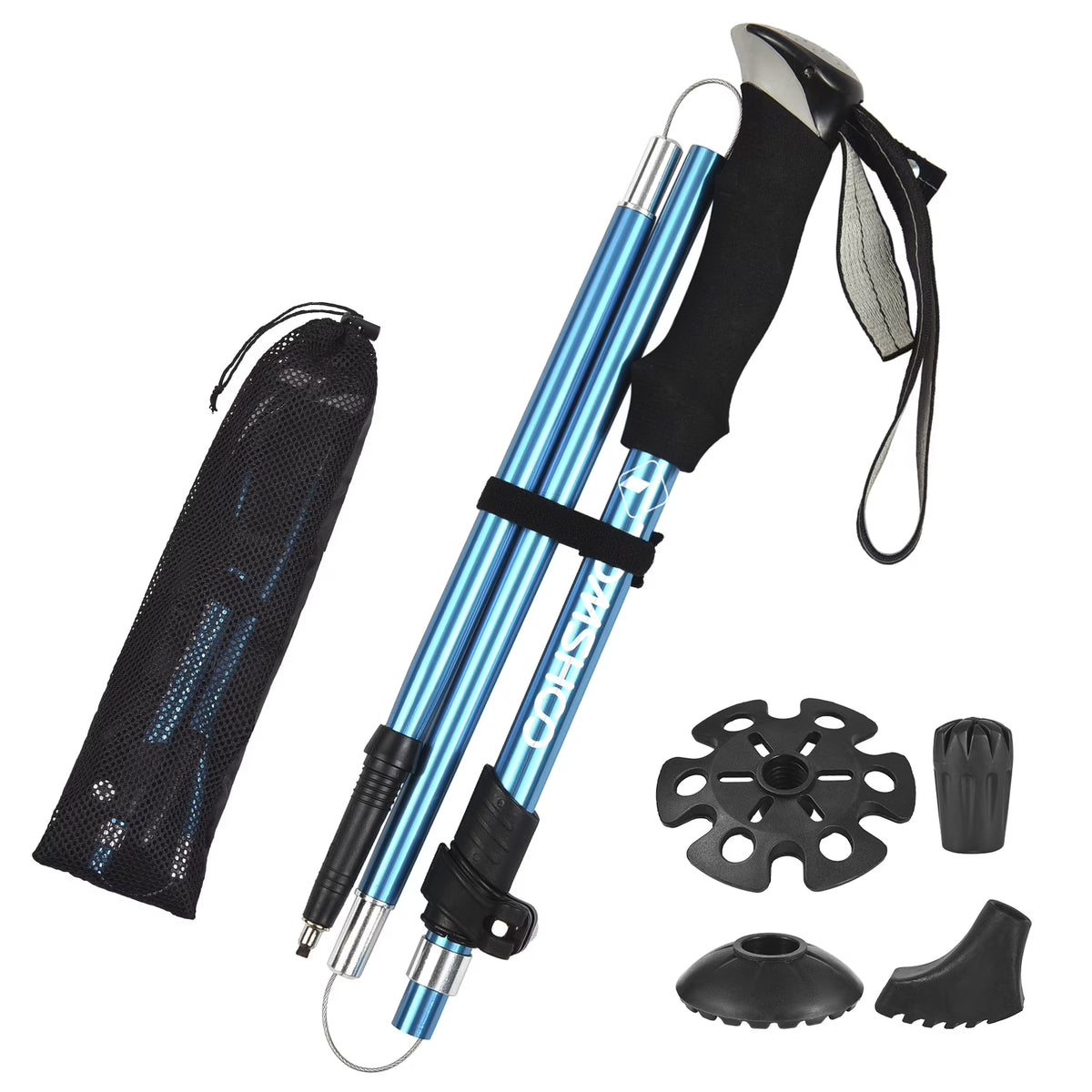 Blue Adjustable Trekking Pole G13350