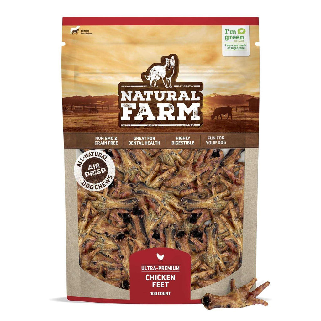 Air Dried Chicken Feet Dog Treats H208