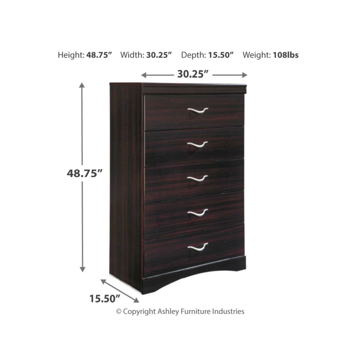 Five Drawer Chest R188328