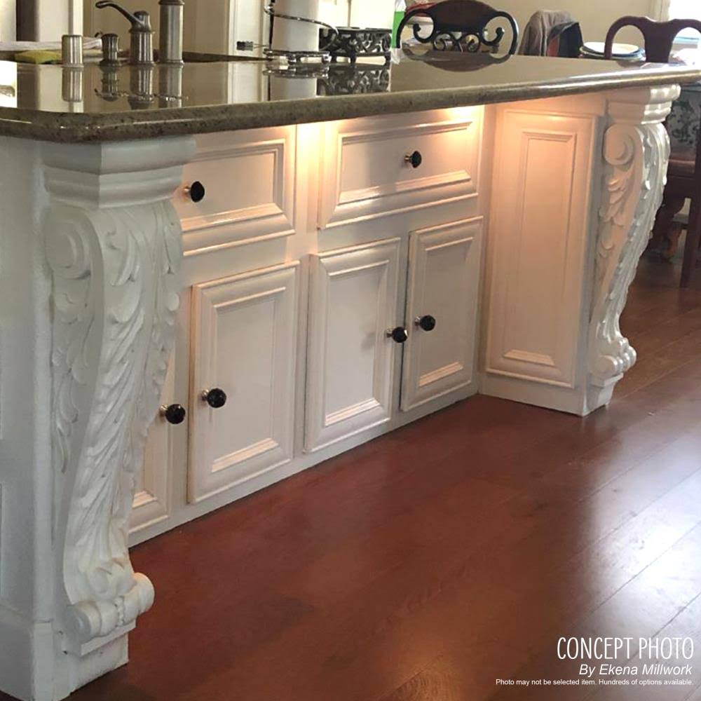 Maple Large Acanthus Pilaster Corbel E162215