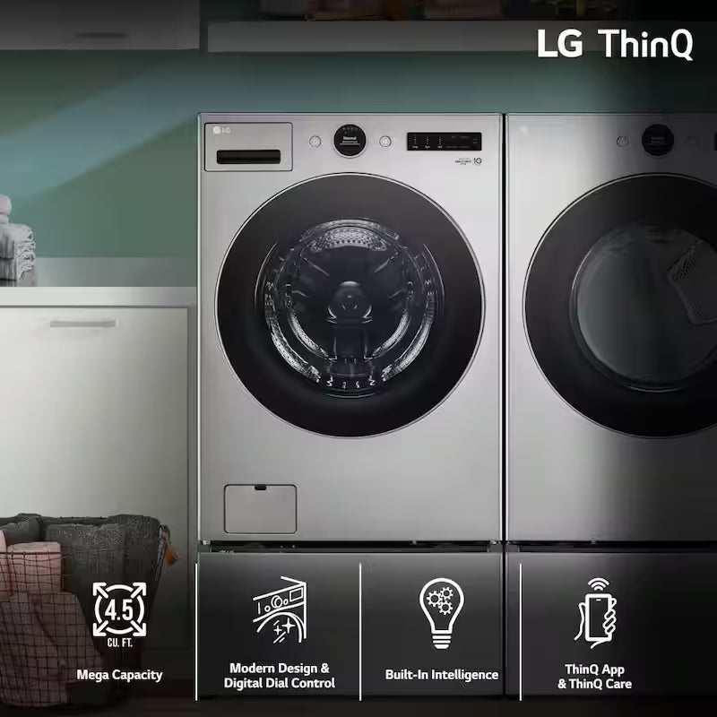 4.5 cu. ft. Stackable Smart Front Load Washer K384