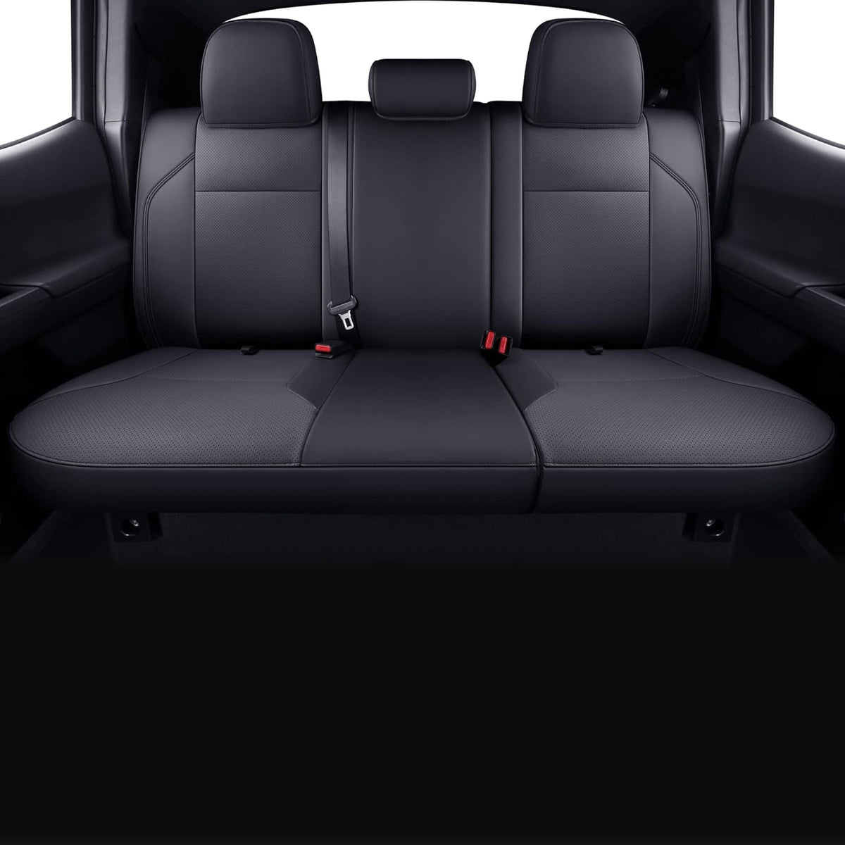 Custom Fit Faux Leather Seat Covers for Crew Cab N21624