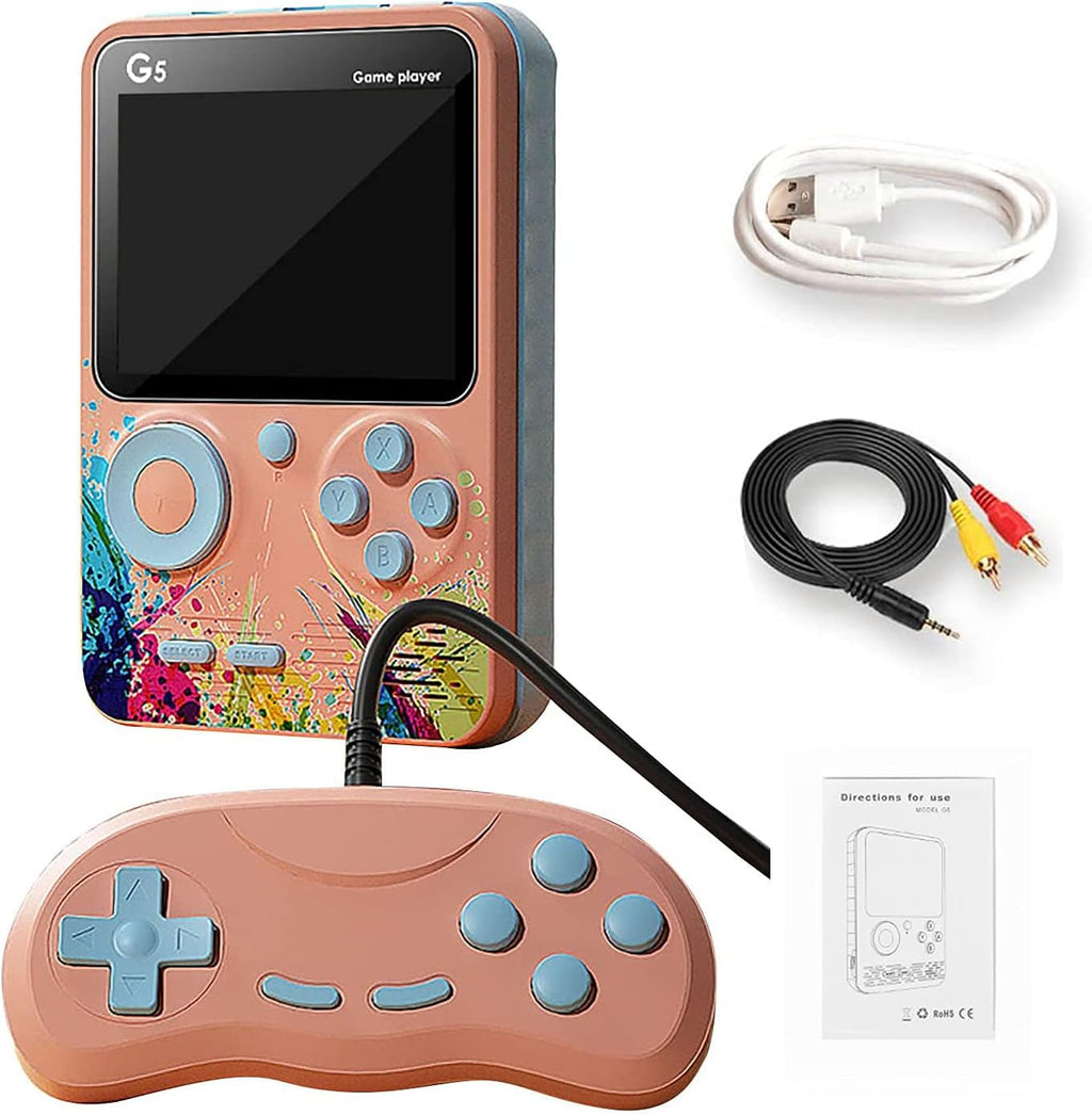 Retro 3 inch Handheld Game Console with 500 Classical FC Games I22869