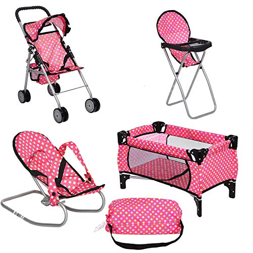 4 Piece Doll Play Set G809