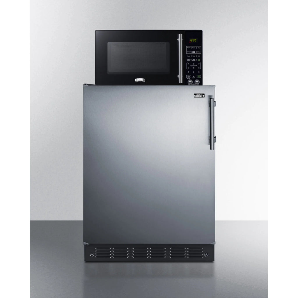 24" Wide 5.1 Cu. Ft. Left Hinge Compact Freezerless Refrigerator S254