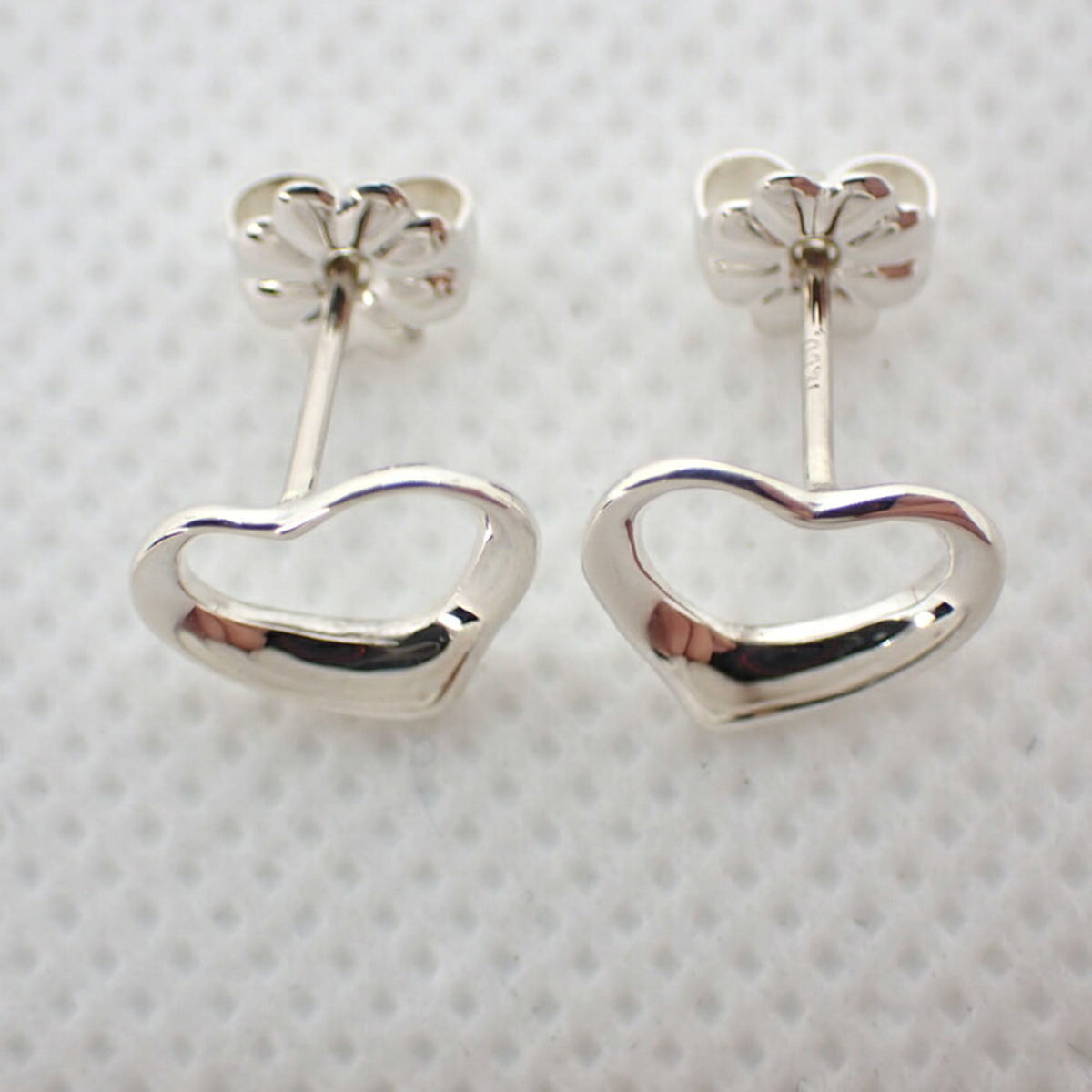925 Open Heart Earrings A740810