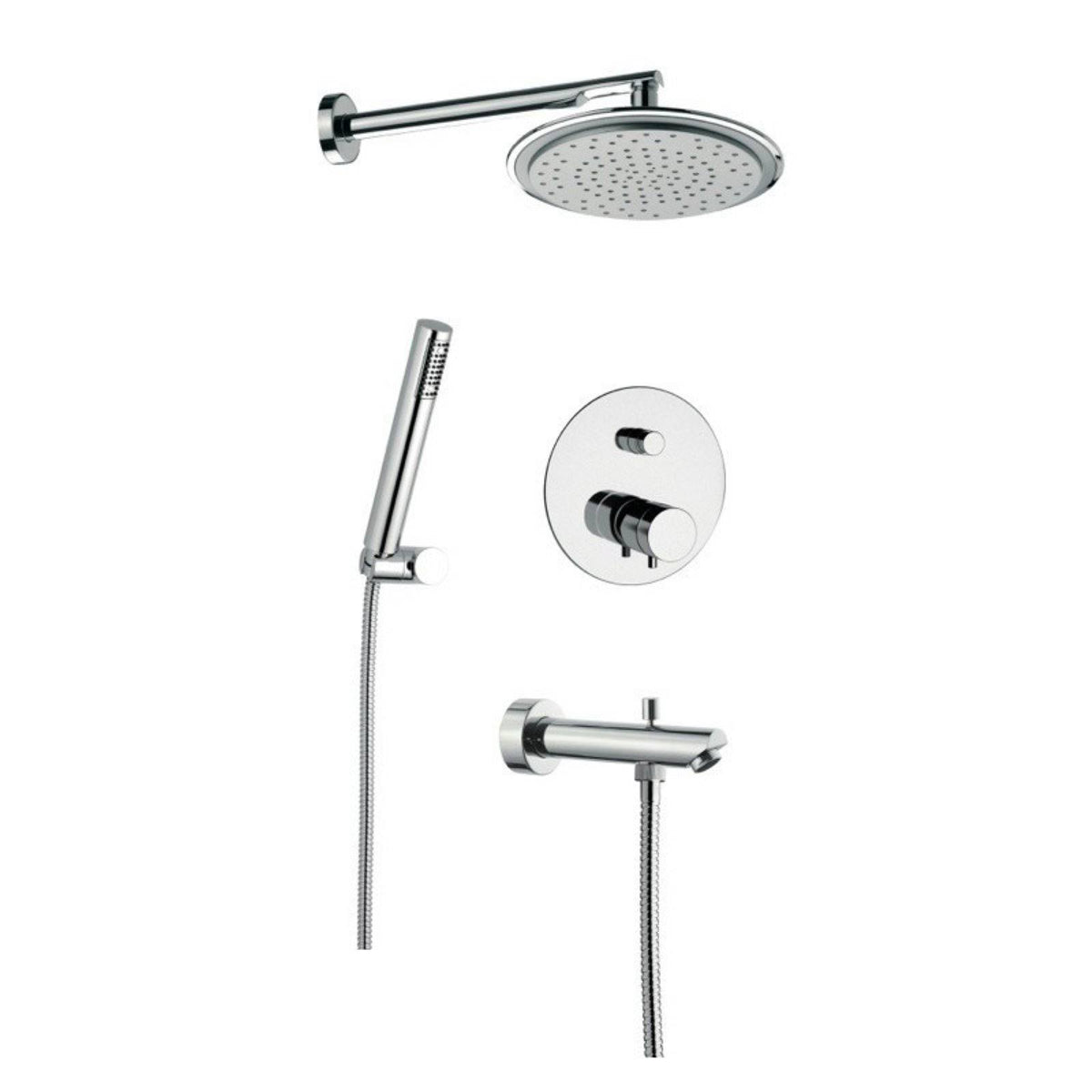 Chrome Shower System Q30568