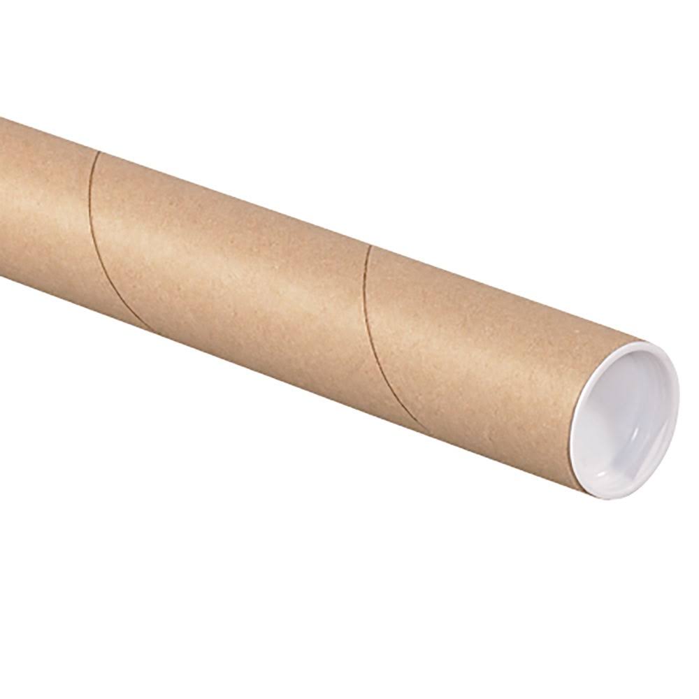 Heavy Duty Kraft Round Mailing Tubes - 12/Bundle S374