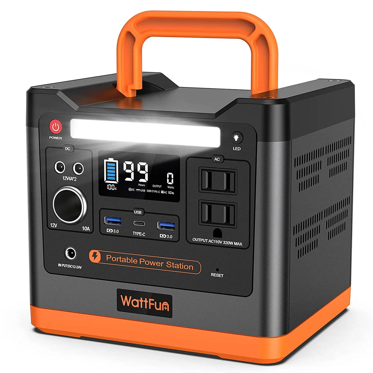Portable Power Station 96000mAh 298Wh LiFePO4 B31802