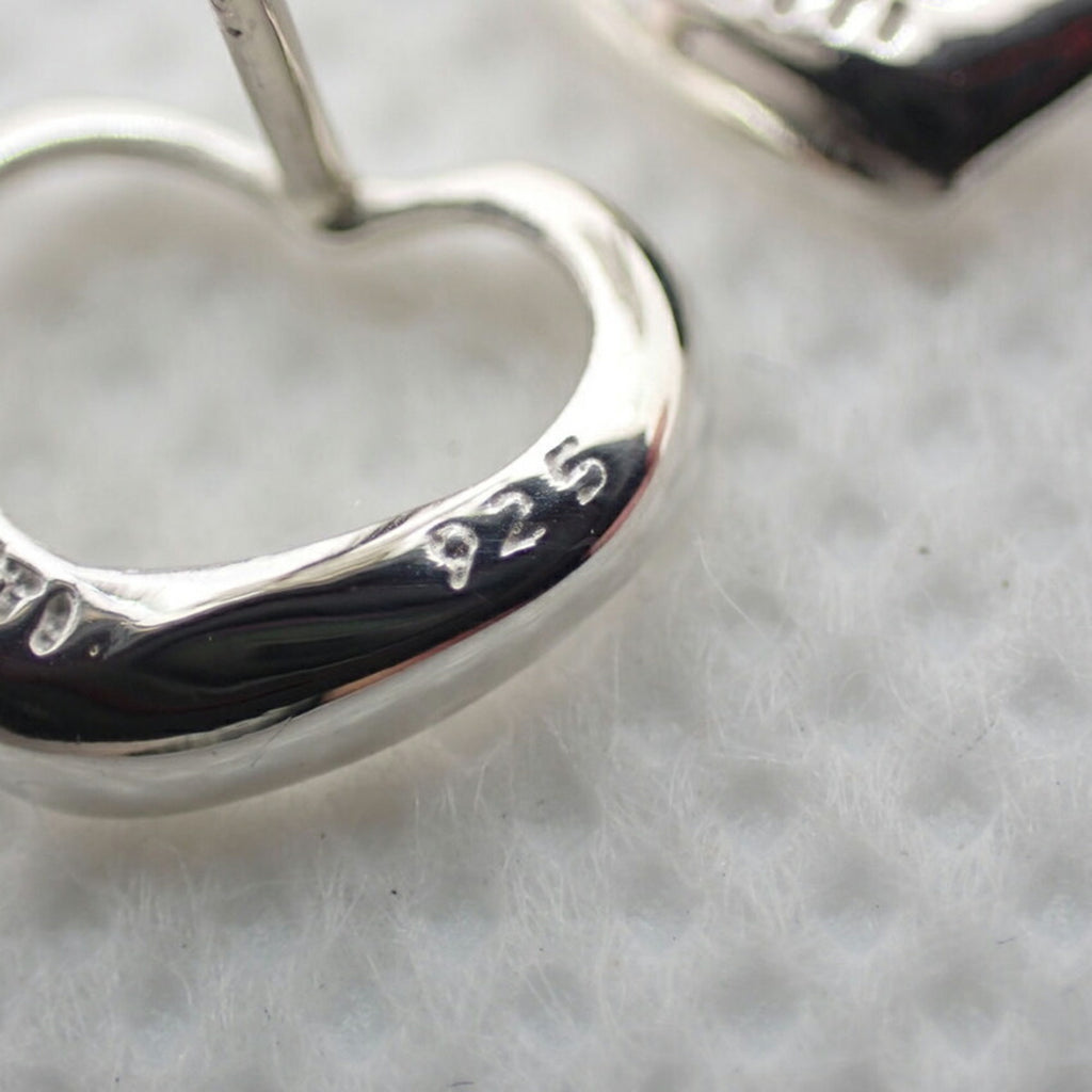 925 Open Heart Earrings A740810