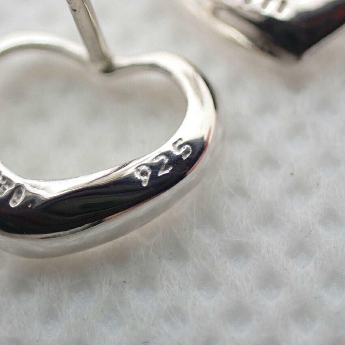 925 Open Heart Earrings A740810