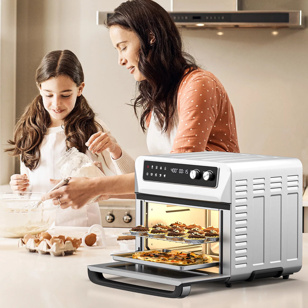 21QT Convection Air Fryer Toaster Oven 8-in-1 Q3377