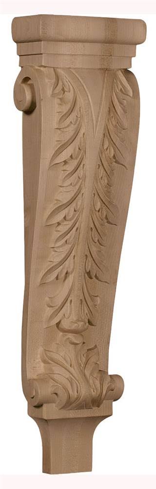 Maple Large Acanthus Pilaster Corbel E162215