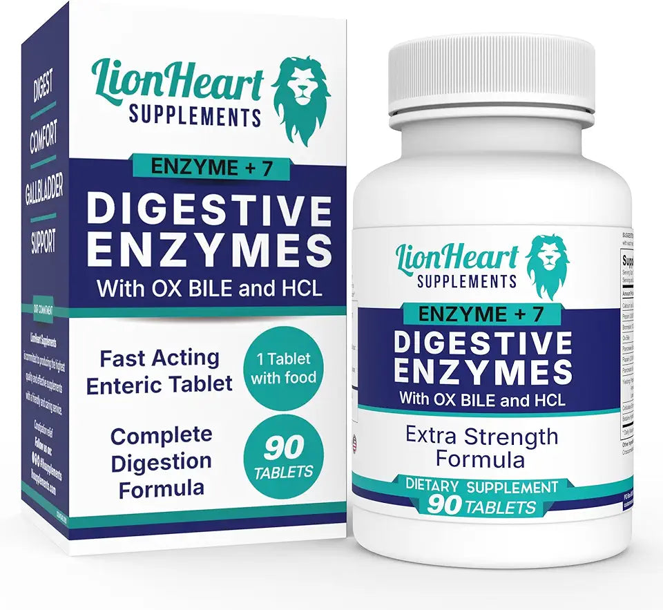 Digestive Enzymes Supplement Tablets R8904