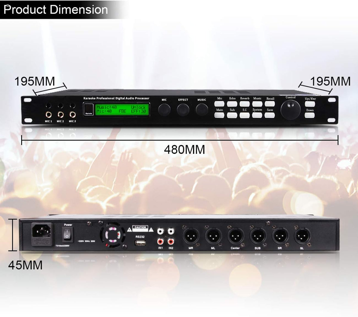 Karaoke Digital Audio Processor H79145