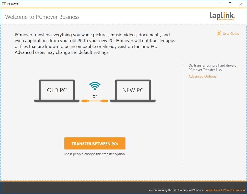 PC to PC Migration Software with 5 Use License D728