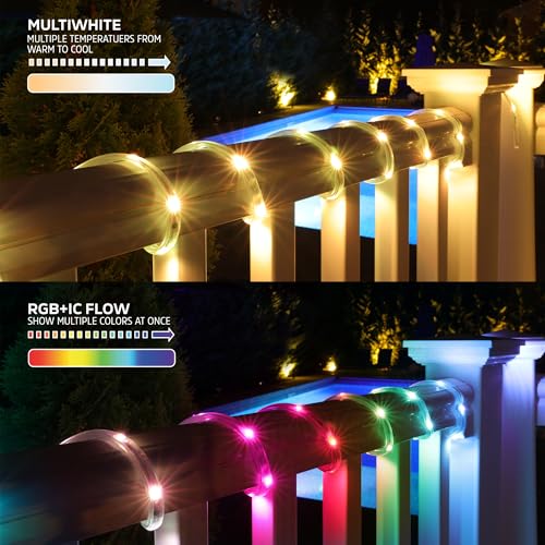 Energizer Smart Indoor & Outdoor RGB+IC+WW LED 50 Foot Light Strip X71356