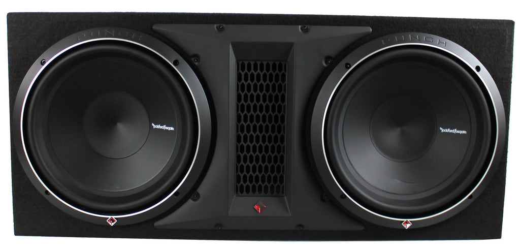 12 Inch 2400 Watt Dual Loaded Subwoofer Enclosure W771023
