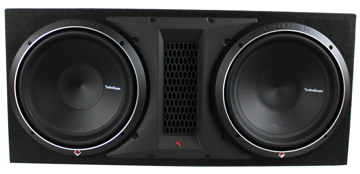 12 Inch 2400 Watt Dual Loaded Subwoofer Enclosure W771023