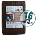 10-ft x 12-ft Reversible Brown/Green Poly Tarp Z701943