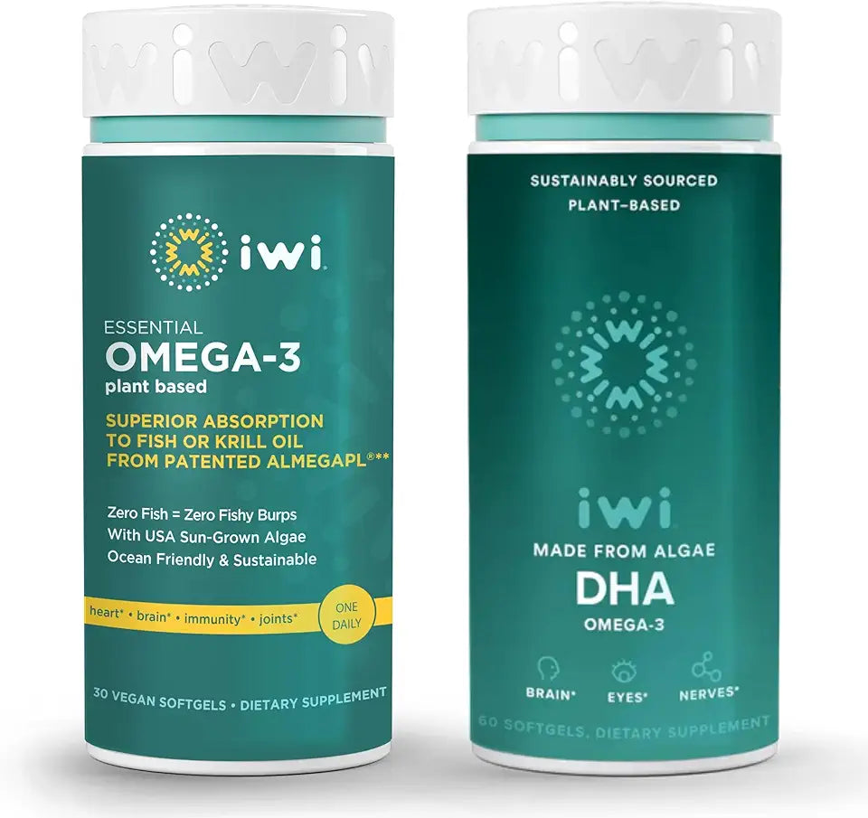 Vegan Plant-Based Algae Omega-3 Bundle H305558