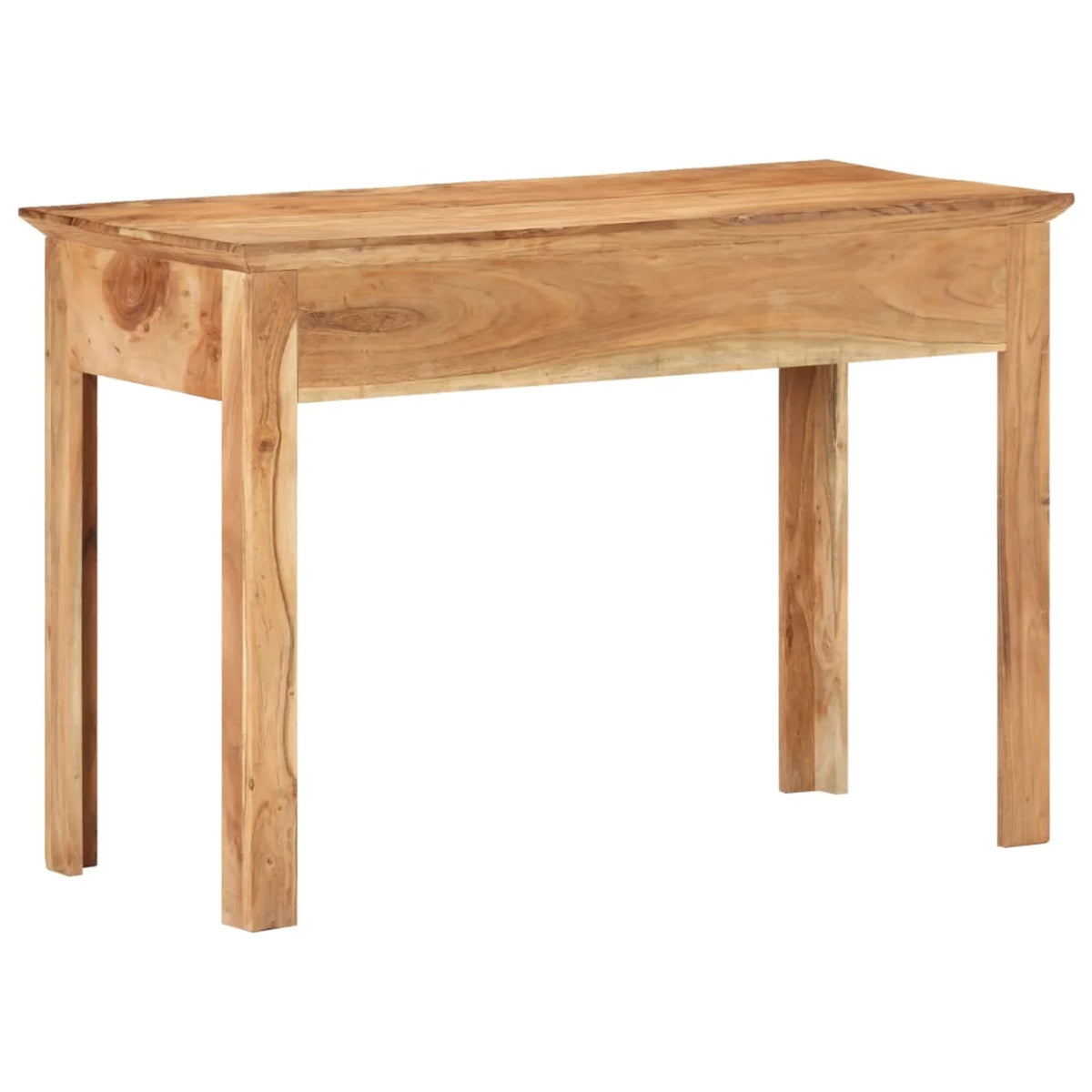 Reclaimed Wood Writing Desk with 2 Storage Drawers E338