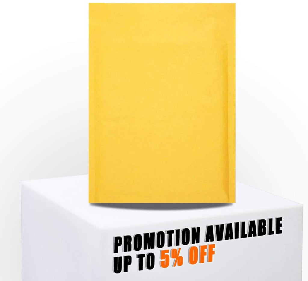 300 Pack Kraft Self Seal Bubble Mailers Padded Envelopes 10.5x22 x 15x22 R51868