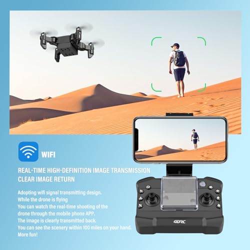 4K Foldable FPV Mini Drone W7863