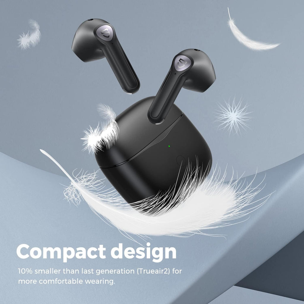 Wireless Earbuds with 14.2mm Driver, Bluetooth V5.2, Four Mic, 17.5 Hrs D528264