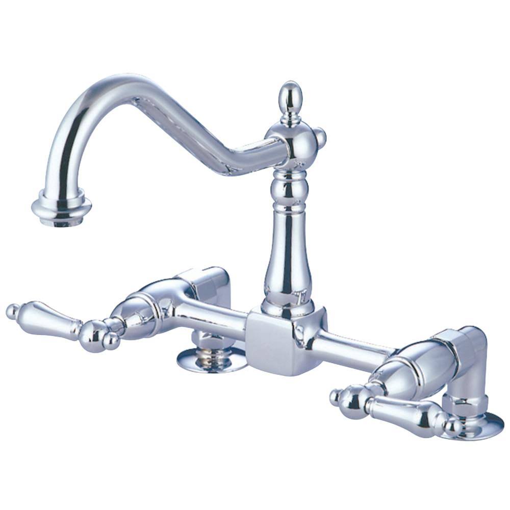 Oil Rubbed Bronze Two-Handle Kitchen Faucet Z8426