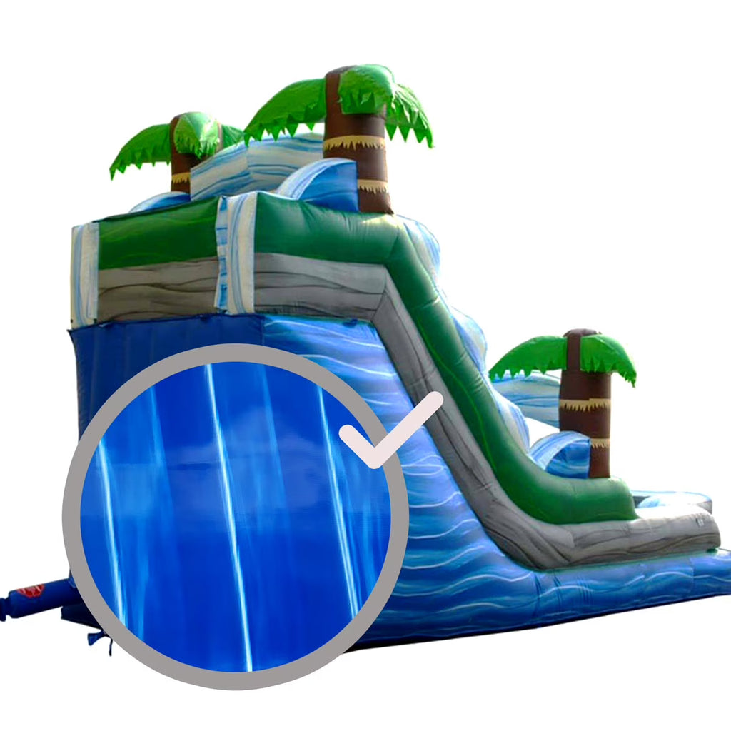 Blue Marble PVC Vinyl Patch Strip for Inflatable Bounce House Repair Z13149