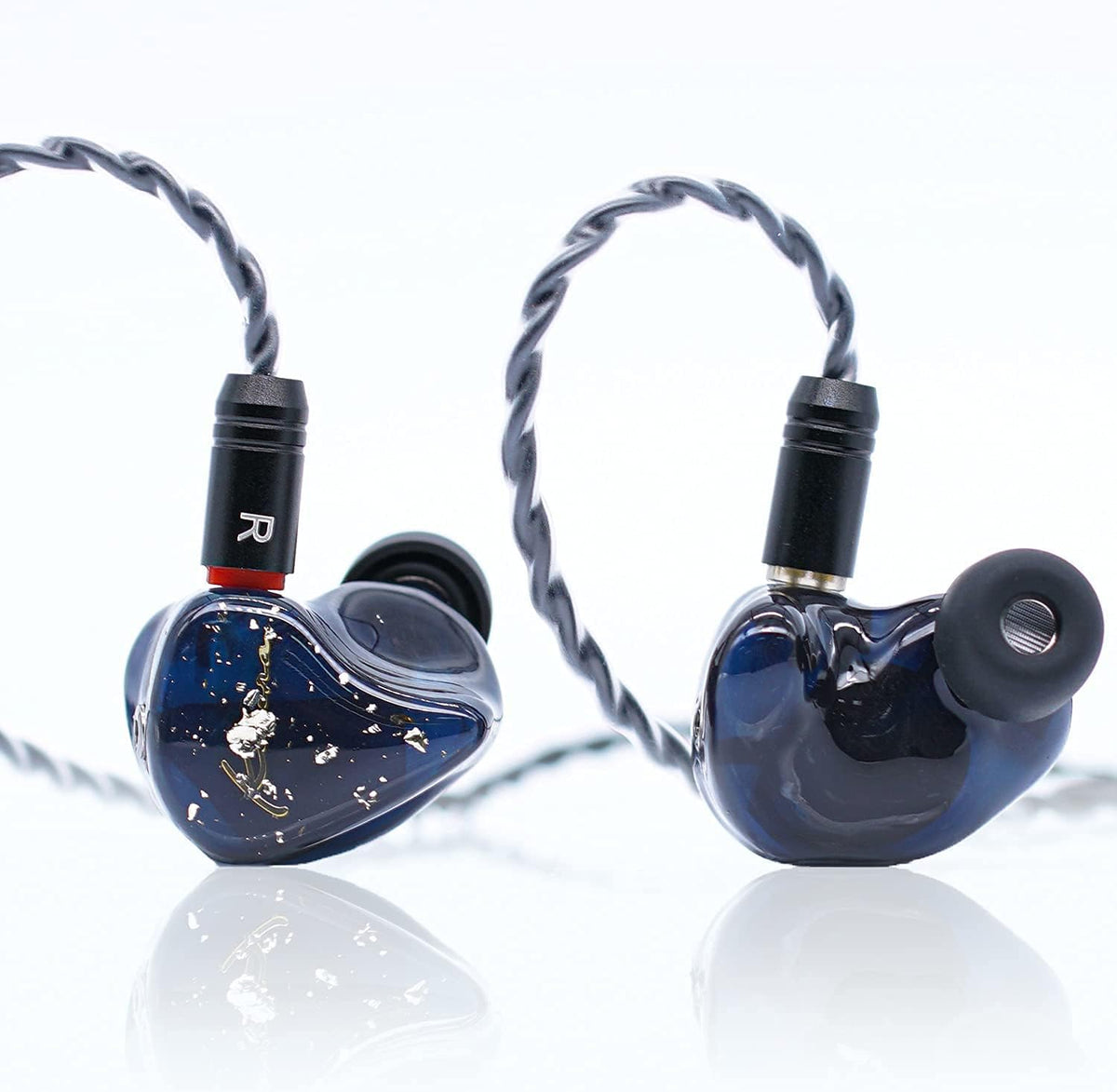 3D Printed Hybrid Driver In Ear Monitor with Detachable Cables P105