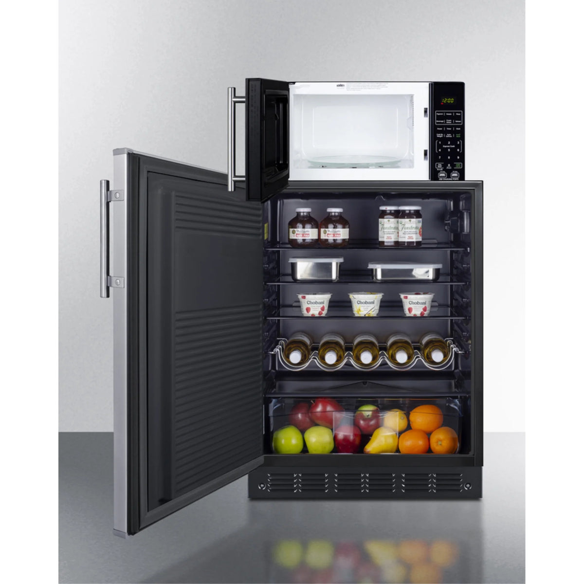 24" Wide 5.1 Cu. Ft. Left Hinge Compact Freezerless Refrigerator S254