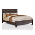 Dark Grey Panel Bed California King T689
