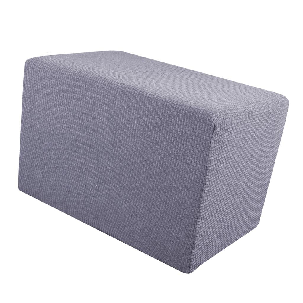 Light Grey Storage Ottoman Z469309