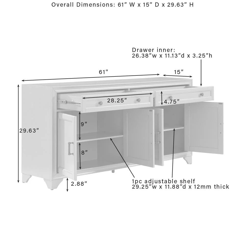 White 3PC Entertainment Center and Bookcases N7050