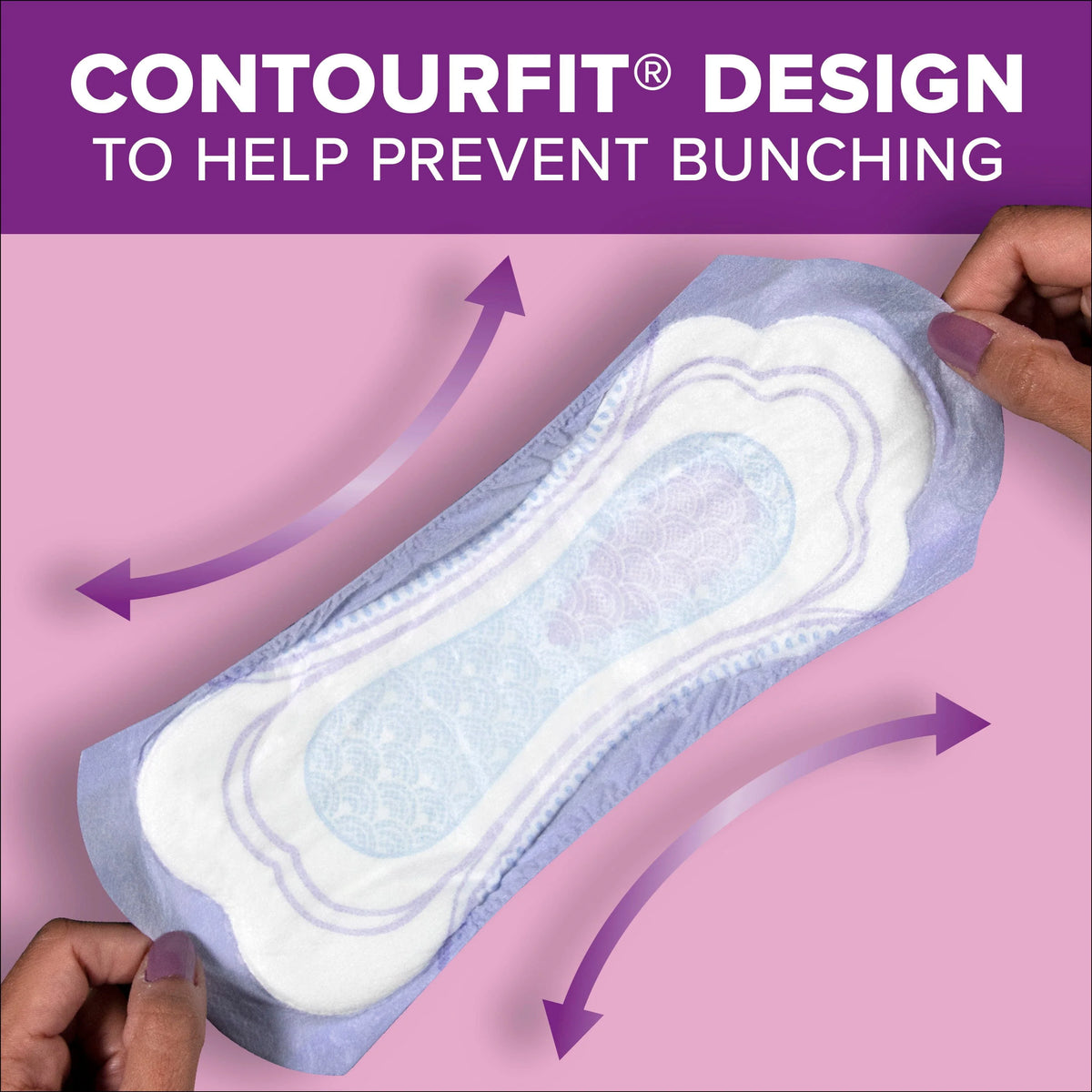 Incontinence Pads, 4 Drop, Long, 84Ct B515712