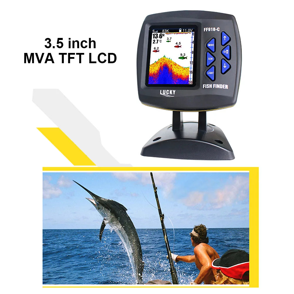 Wired Dual Frequency Fish Finder K58837