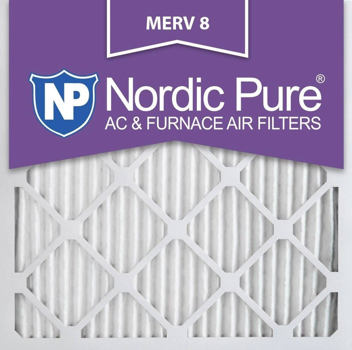 18x18x1 MERV 8 Pleated Air Filters 6 Pack L7098