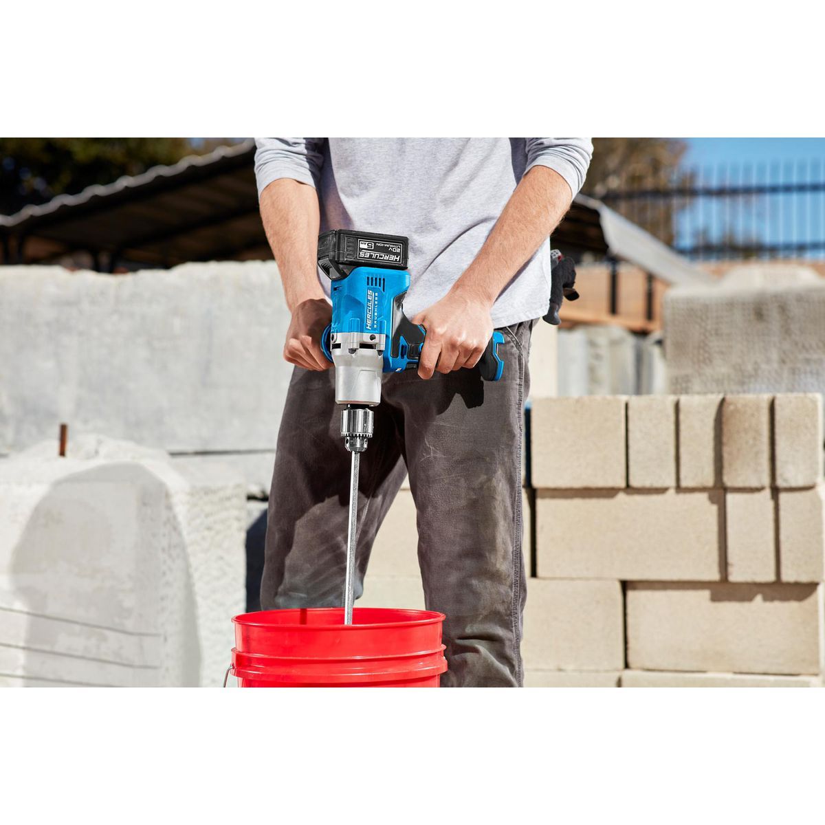 20V Brushless Cordless 1/2 in. Mud Mixer A6764