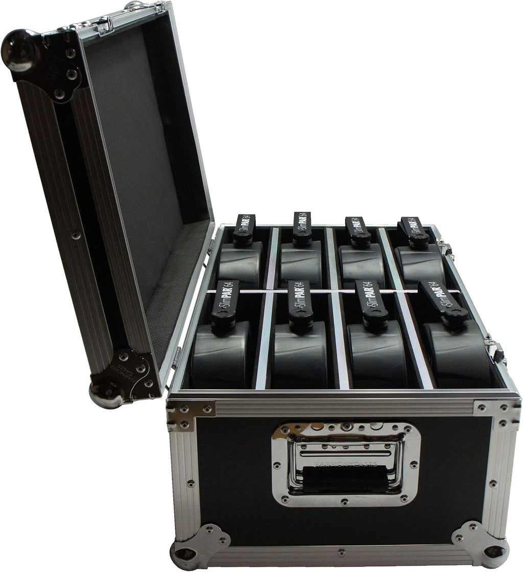 8 Space Slimpar Can Light Flight Case H8251