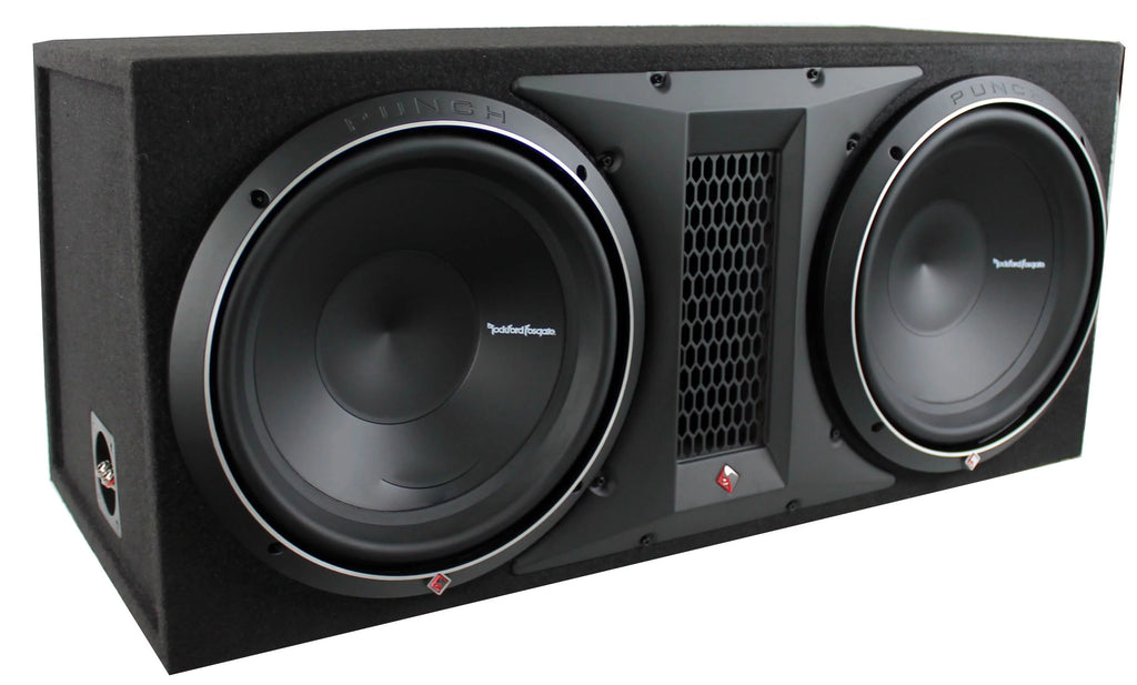 12 Inch 2400 Watt Dual Loaded Subwoofer Enclosure W771023