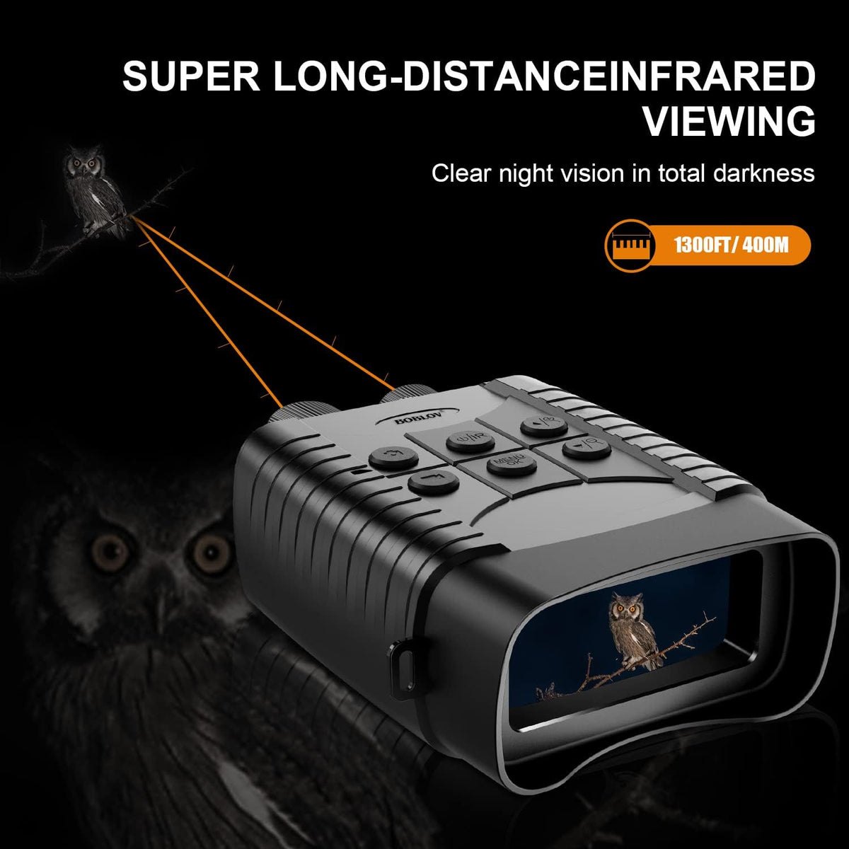 Digital Night Vision Binoculars with 3" LCD L839335